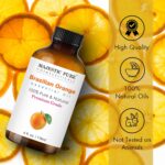 Majestic Pure Brazilian Orange Essential Oil with Glass Dropper - Huge 4 Fl Oz - 100% Pure and Natural Br Orange Oil - Premium Grade Essential Oils for Diffuser, Aromatherapy, Soap and Candle Making - Image 4