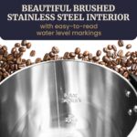 Elite Gourmet CCM-035 Maxi-Matic 30 Cup Stainless Steel Coffee Urn Removable Filter For Easy Cleanup, Two Way Dispenser with Cool-Touch Handles Electric Coffee Maker Urn, Stainless Steel - Image 7