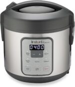 Instant Pot Zest 8 Cup One Touch Rice Cooker, From the Makers of Instant Pot, Steamer, Cooks Rice, Grains, Quinoa and Oatmeal, 8-cup cooked/4-cup uncooked, No Pressure Cooking Functionality - Image 2