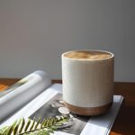 Essential Oil Diffuser 200ml with Fabric Cover and Night Lamp | Ultrasonic Aroma Diffuser | Humidifier w Lights | Room Decor | Small Humidifier for Bedroom | Gift (Light Brown) - Image 6