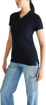AEROPOSTALE Women's Aero Uniform Polo Short Sleeve - Image 4