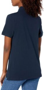 Amazon Essentials Women's Short-Sleeve Polo Shirt (Available in Plus Size) - Image 3
