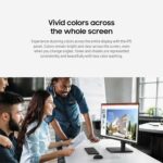 Samsung 24” (S40GD) Borderless Business Monitor with IPS Panel, 100Hz Refresh Rate, Eye Saver Mode, Ergonomic Design, Game Picture Mode, LS24D402GANXGO, 3 Yr Warranty - Image 5