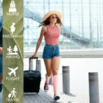 BRISIRA Coolmax Cooling Compression Knee High Socks Women 2 Pairs 15-20 mmHg Circulation Support for Nurse Running Travel - Image 6
