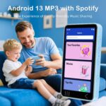 G7 Android 13 MP3 Player with Camera, 4-Inch Touchscreen Music Player with Bluetooth, WiFi, Spotify Support, Built-in Speaker, 2000mAh Battery, Expandable up to 128GB - Blue - Image 4