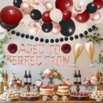 Aged To Perfection Birthday Decorations Wine, Aged To Perfection Birthday Decorations Women 30 40 50 60 70 80 90 100, Wine Winery Fine Like Wine Decorations Bachelorette Retirement Party Anniversary - Image 5
