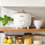 AROMA CoreCoat Pot-Style Rice Cooker with One-Touch Control and Non-Stick Ceramic Coating (6 Cups Cooked, 3 Cups Uncooked) - Image 8