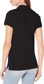 Nautica Women's 5-Button Short Sleeve Cotton Polo Shirt - Image 3