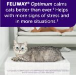 FELIWAY® Optimum 30 Day Cat Calming Plug In Pheromone Diffuser Starter Kit, 48ml - Helps Reduce Common Signs of Stress in Cats & Kittens, Enhanced Calming - Image 7