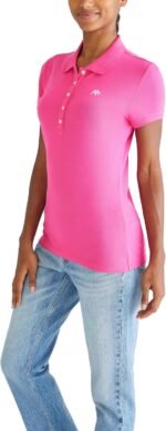 AEROPOSTALE Women's Aero Solid A87 Polo - Image 4