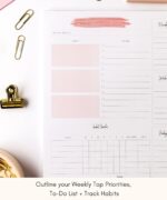 Lamare Weekly Planner Notepad – Premium Undated Weekly To Do List Notepad for School, Home & Office Desk To Do List and Productivity Planning Pad - Image 3