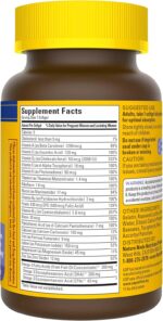 Nature Made Postnatal Multivitamin + DHA 200 mg, Postnatal Vitamins for Breastfeeding Moms & Babies, Vitamins & Nutrients Include Iron, Vitamin D3, Calcium, Iodine and More, 60 Softgels - Image 11