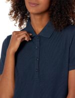 Amazon Essentials Women's Short-Sleeve Polo Shirt (Available in Plus Size) - Image 4