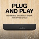 Seagate Portable 5TB External Hard Drive HDD – USB 3.0 for PC, Mac, PS4, & Xbox - 1-Year Rescue Service (STGX5000400), Black - Image 9