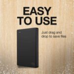 Seagate Portable 5TB External Hard Drive HDD – USB 3.0 for PC, Mac, PS4, & Xbox - 1-Year Rescue Service (STGX5000400), Black - Image 10