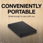 Seagate Portable 5TB External Hard Drive HDD – USB 3.0 for PC, Mac, PS4, & Xbox - 1-Year Rescue Service (STGX5000400), Black - Image 7