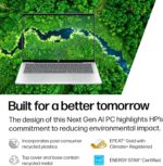 HP OmniBook 5 14 inch Next Gen AI PC, OLED Display, Snapdragon X Plus X1P-42-100, 16 GB RAM, 1 TB SSD, Qualcomm Adreno GPU, Windows 11 Home, Copilot+ PC, Glacier Silver, 14-he0099nr - Image 12