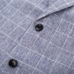 PJ PAUL JONES Mens Casual Sport Coats Two Buttons Lightweight Business Sport Blazer - Image 4