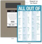 Knock Knock All Out Of Grocery List Note Pad, 6 x 9-inches (Blue) - Image 3