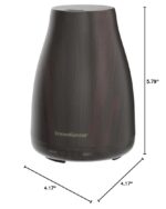 InnoGear Essential Oil Diffuser with Oils, 100ml Aromatherapy Diffuser with 6 Essential Oils Set, Aroma Cool Mist Humidifier Gift Set, Dark Wood Grain - Image 9