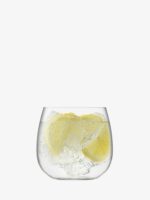 LSA International Borough Stemless Wine Glasses 13 oz, Set of 4, Luxury Elegant Modern Cocktail Drinking Glassware - Image 5