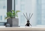 Reed Diffuser Set of 3 for Bathroom Air Fresheners, Oil Diffuser Sticks | Fresh Linen, Ocean, Eucalyptus & Mint Scent(1.7 fl oz Each Pack) Fragrance with 12 Sticks Defusers | Shelf Decor - Image 6