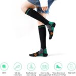 Compression Socks (2/3 Pair) for Men and Women 20-30 mmHg Regular and Plus Size Compression Scoks:Size S-7XL - Image 4