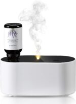 Waterless Diffuser for Essential Oil, Battery Operated Scent Air Aromatherapy Diffuser, Mini Portable Aroma Diffusers with 3 Mist Modes, Cycle Start, for 400 sq.ft Room Home Office Bedroom - Image 2
