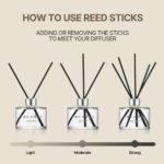 COCODOR Signature Reed Diffuser Set/Refreshing Air / 6.7oz /1 Pack/Home Fragrance Diffuser, Oil Scent Diffuser for Bathroom Shelf Decor - Image 5