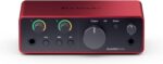 Focusrite Scarlett Solo 4th Gen USB Audio Interface, for the Guitarist, Vocalist, or Producer — High-Fidelity, Studio Quality Recording, and All the Software You Need to Record - Image 2