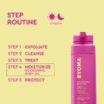 BYOMA Nourishing Body Oil - For All Skin Types - Lightweight, Fast-Absorbing Body Oil with Jojoba & Seabuckthorn - Hydrates, Brightens & Restores Skin Barrier - 6.76 fl oz - Image 7