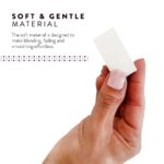 Artist's Choice 100 Pack Makeup Sponge Mini Applicator Wedges, Triangle Cosmetic Sponges For Foundation, Blush, Eye Shadow, Blending and Smoothing, Disposable, Latex Free - Image 3