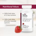 Bariatric Advantage Chewable Advanced Multi EA - High Potency Daily Multivitamin with Iron for Bariatric Surgery Patients - Strawberry Flavor - 60 Count - Image 6