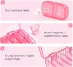 AUVON XL Weekly Pill Organizer 2 Times a Day with One-Side Large Opening Design for Easy Filling, AM PM Pill Box 7 Day, Portable Travel Pill Case for Medication, Vitamins, Fish Oils, Supplements - Image 5