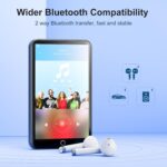 MP3 Player with Bluetooth and WiFi, MECHEN Mp3 & Mp4 Music Player with Spotify, Amazon Music, Deezer, Audible, Browser, 4.0" IPS Touch Screen Android Player with Speaker, FM Radio, Up to 512GB - Image 6