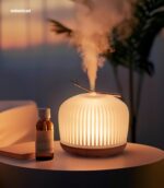 mimicat Quiet Aromatherapy Diffuser Glass: 230ML Ultrasonic Cool Mist Scent for Home with Night Light - Aesthetic for Women Girls - Image 8