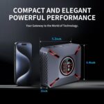 Mini PC Win11 Pro, Mini Computers Core i9-12900HK (14C/20T, up to 5.0GHz) 32GB DDR4,DP/HDMI 8K/4K,1TB PCIe 3.0 SSD, WiFi 6, BT 5.2 Desktop Computers for Office & Business(32GB+1TB) - Image 3