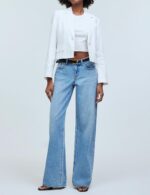 IDEALSANXUN Womens Cropped Blazer Casual Lightweight Cotton Linen Blazer Suit Jackets - Image 3
