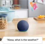Amazon Echo Dot (newest model), Vibrant sounding Alexa speaker, Great for bedrooms, dining rooms and offices, Glacier White - Image 5