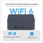Beelink EQI12 Mini PC - Intel 12th Gen Core i5 1235U (10C/12T) up to 4.4GHz,32GB DDR4 RAM 1TB SSD,4K Dual Display,Dual LAN,USB3.0,WiFi6,BT5.2 - Mini Computer Support Win 11 Pro - Image 7