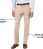 Tommy Hilfiger Men's Modern-Fit Comfort Stretch Performance Pant - Image 4
