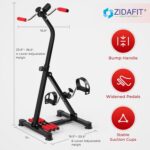 Adjustable Pedal Exerciser Bike for Seniors - Hand Arm Leg and Knee Therapy, Stroke Recovery, Portable Fitness Equipment for Total Body Workout - Great Gift for Elderly Rehab - Image 3