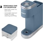Keurig K-Mini Plus Single Serve K-Cup Pod Coffee Maker, with 6 to 12oz Brew Size, Stores up to 9 K-Cup Pods, Travel Mug Friendly, Evening Teal - Image 7