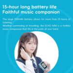 SnowSky/FiiO Echo MINI HiFi Bluetooth MP3 Player, 15Hours Playback, Independent Volume Control with 3.5mm/4.4mm Headphones Outputs (Titanium Gold) - Image 8