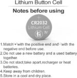 40 Pack CR2032 Batteries, 3V Lithium Coin Battery for Small Electronic Devices, 5 Year Shelf Life - Image 5