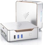 KAMRUI GK3Plus Mini PC Computer, W-11 Pro 12th Alder Lake N97 Mini PC (up to 3.6GHz), 8GB DDR 256GB M.2 SSD, Mini Desktop Computers Support Gigabit Ethernet, 2xHDMI+VGA 4K Triple Display/WiFi/BT - Image 9