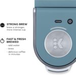 Keurig K-Mini Plus Single Serve K-Cup Pod Coffee Maker, with 6 to 12oz Brew Size, Stores up to 9 K-Cup Pods, Travel Mug Friendly, Evening Teal - Image 5