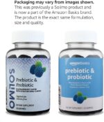 Amazon Brand - Solimo Prebiotic & Probiotic Gummies, 2 Billion CFU, Blue Raspberry, 50 Count (2 per Serving) - Image 5