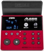 Alesis Nitro Pro Electric Drum Set with Dual Zone Quiet Mesh Pads, 500+ Authentic BFD Sounds, Bluetooth, Drumeo, USB MIDI, Double Kick Compatible - Image 15