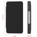 HEIYING Switch Game Card Case for Switch 2 & OLED & Lite,Portable Black Memory Storage Holder with 24 Game Card Slots and 24 Micro SD Cards Slots for Easy carrying - Image 6